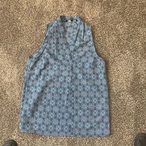 Sleeveless Ava Christine blouse size M